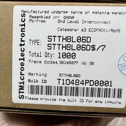 STTH8L06D Supply integrated circuits