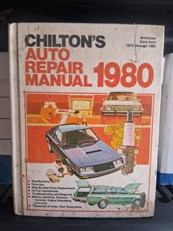 Chilton’s Auto Repair Manual 1980 – American Cars 1973–1980