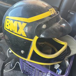 Vintage Bmx Helmet 