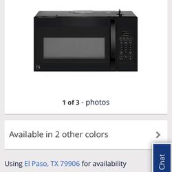 Large Over The Range Microwave 