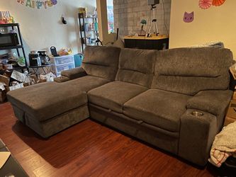 Grey couch