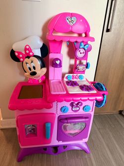 Minnie Mouse Kids Play Kitchen Set