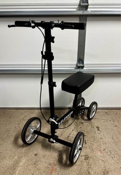 ELENKER knee scooter, dual brakes