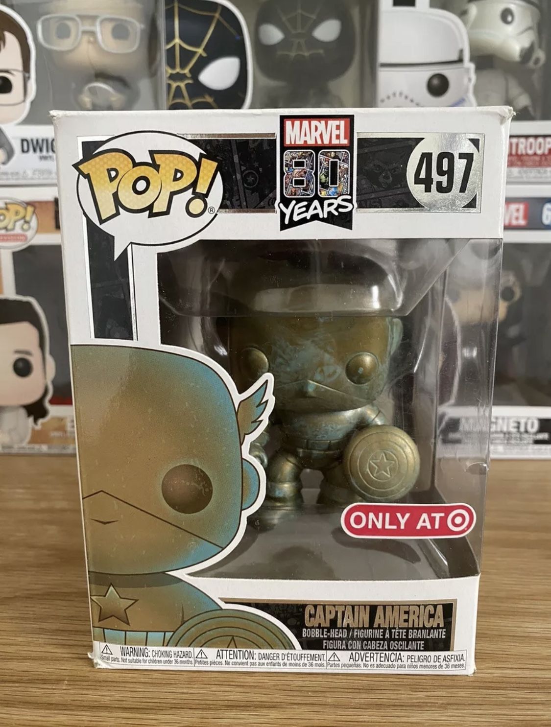 Funko Pop! Marvel Captain America 80th Anniversary 497