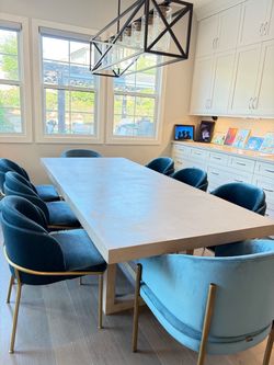 RH Heston 96” Dining Table (No Chairs)