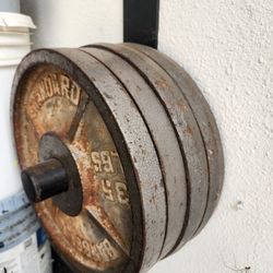 2 Pair 35lb Plates