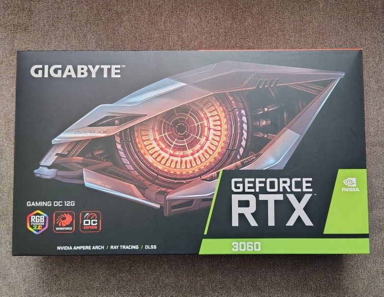 Gigabyte RTX 3060 Gaming OC 12GB GPU