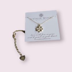 Natalie Woods Designs Grace Mini Drop Necklace 16'-18', 2 inch extender
