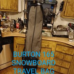#545... Snowboard Travel Bag  Burton 165