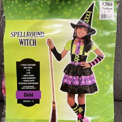 Girls Spellbound witch Costume