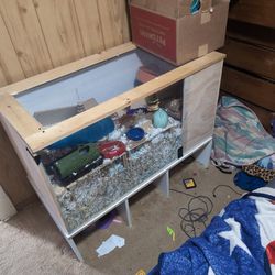 Large Homemade Hamster Cage 6x4x2 Foot