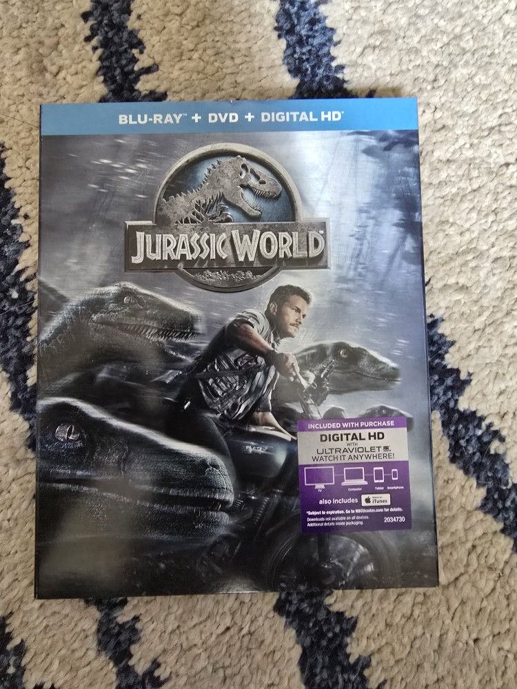 Jurassic World Blu-ray