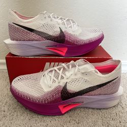 Nike Vaporfly Next% 3 White Black-Vivid Purple 