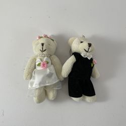 4” Wedding Bears 