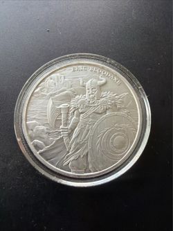 1 oz .999 fine silver Eric Bloodaxe silver round