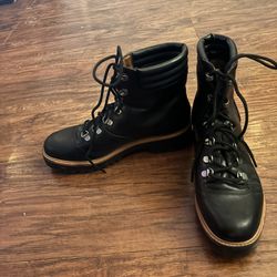 Lace up Black Boots