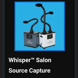  AEROVEX  Lash Fume/  Nail Dust Vacuum Filter System