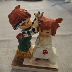 Vintage Goebel Red Heads