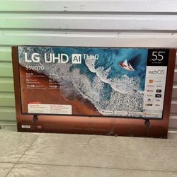 UQ70 55” Lg UHD 4K Smart TV 