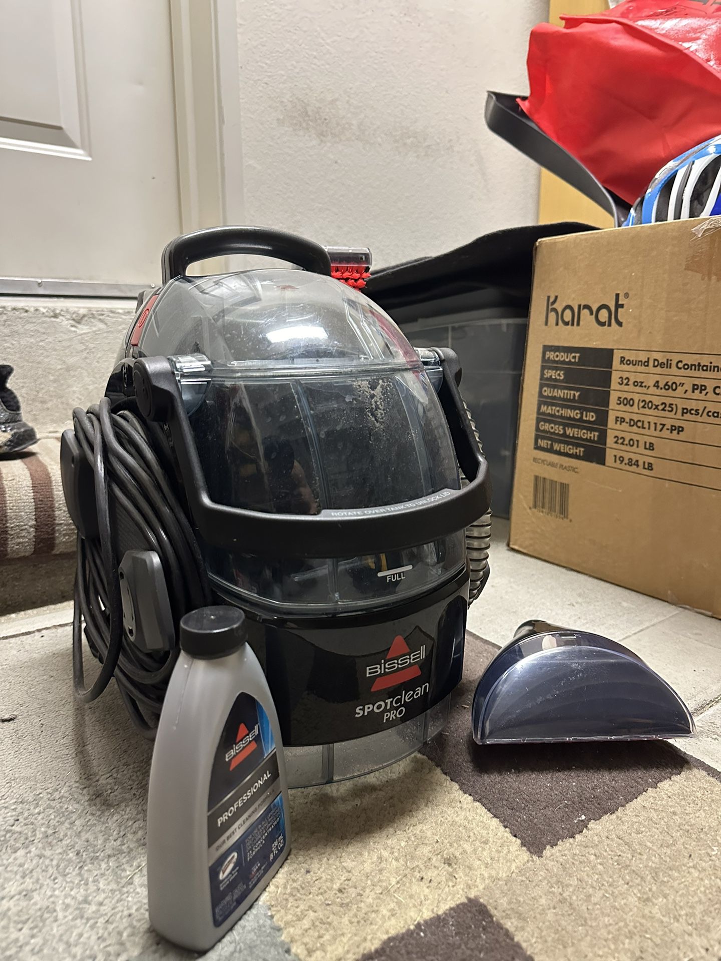 Bissell SpotClean Pro for Carpet Extraction