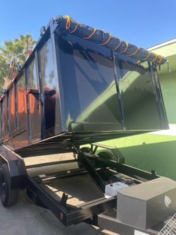 Smooth dump trailer