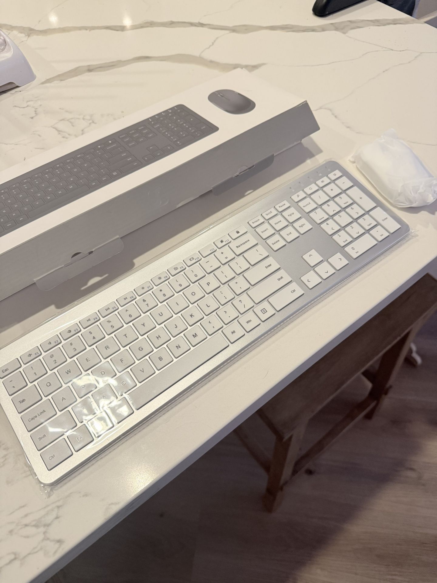 Sleek Wireless Keyboard And Mouse