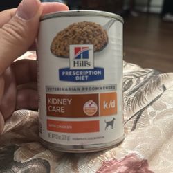 Hill's Prescription Diet k/d Kidney Care Dog Food - 35 cans with chicken 