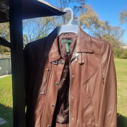 Ralph Lauren Leather Jacket 