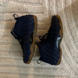 Nike air Foamposite Navy Gum Size 12 