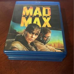 Mad Max Blu Rays