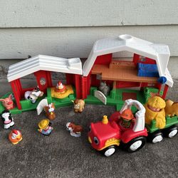 Fisher Price Little People Farm Lot