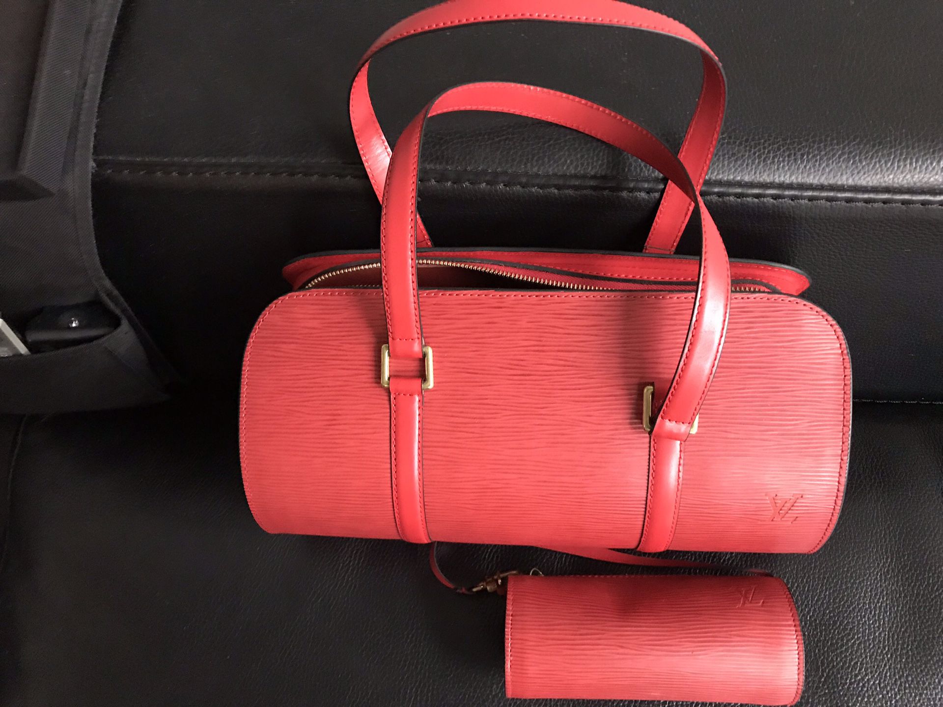 Handbag with mini bag