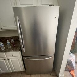 Mora 17.2 cu. ft. Counter Depth Bottom Freezer Refrigerator w/LED Lighting