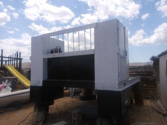 8x10 Truck bed with 100 diesel fuel tank