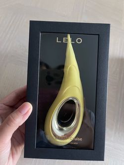 LELO DOT Cruise High Frequency Personal Massager with Elliptical Motion & Cruise Control Technology – Lemon Sorbet