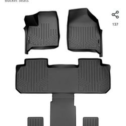 2009-2017 Buick Enclave/Saturn/Gmc Fitted Floor Matts Rubber