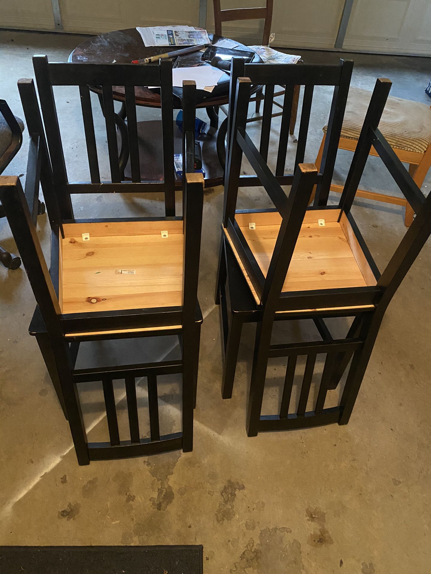 Black Kitchen Table Chairs