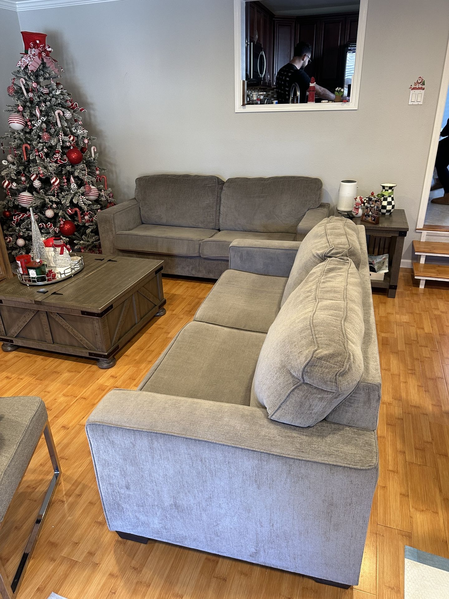 Two Couch Sofas ‘Ashley Furniture’