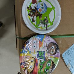 Kids Character paper Plates