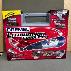(New) DREMEL LITHIUM-ION CORDLESS KIT, Factory Sealed