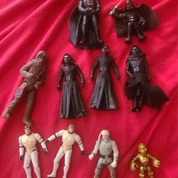 Star Wars Action Figures Lot 