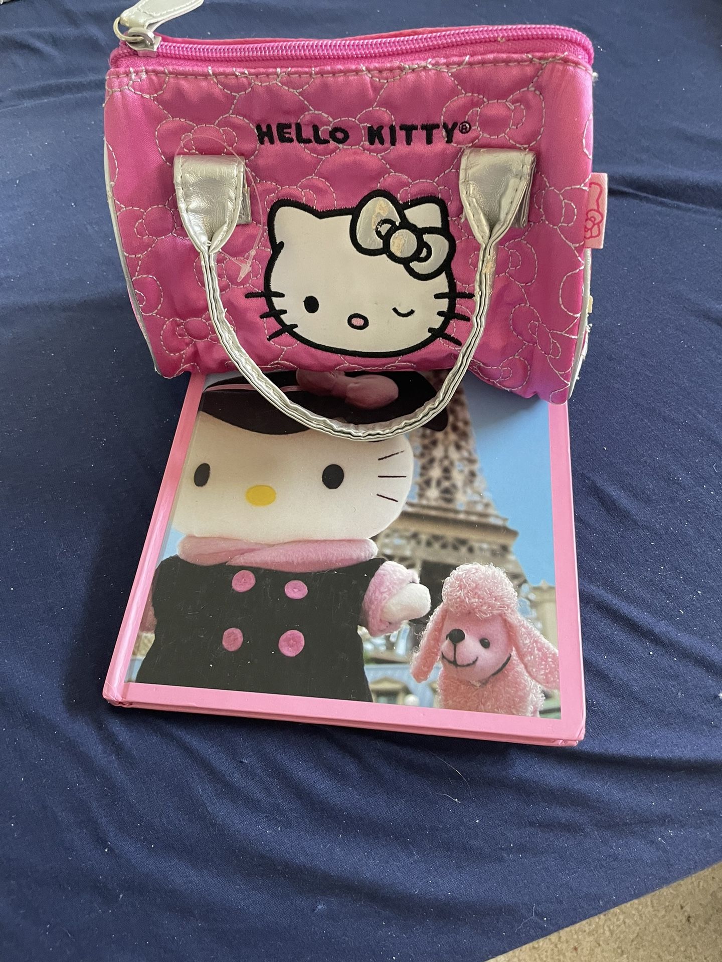 Hello Kitty Purse And Book