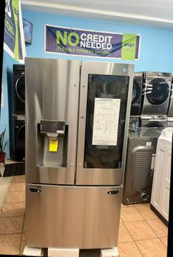 lg refrigerator with instaview