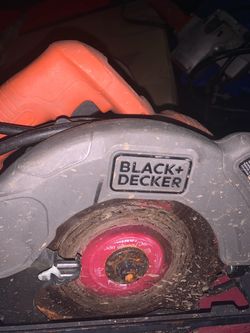 Black and decker circular saw