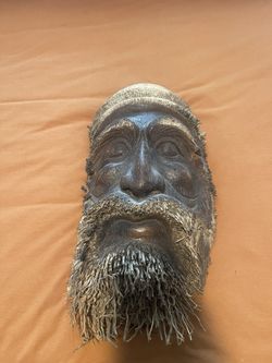 Driftwood Carved Mask