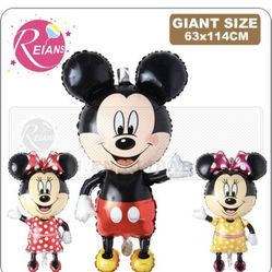 Mickey And Minnie Mouse Balloons 