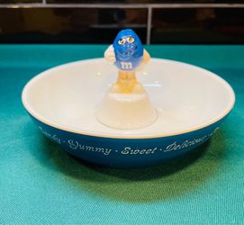 Vintage M & M nostalgia piece. Character candy dish