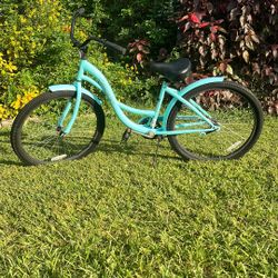 26’ Inch Seachange Bike Teal Color