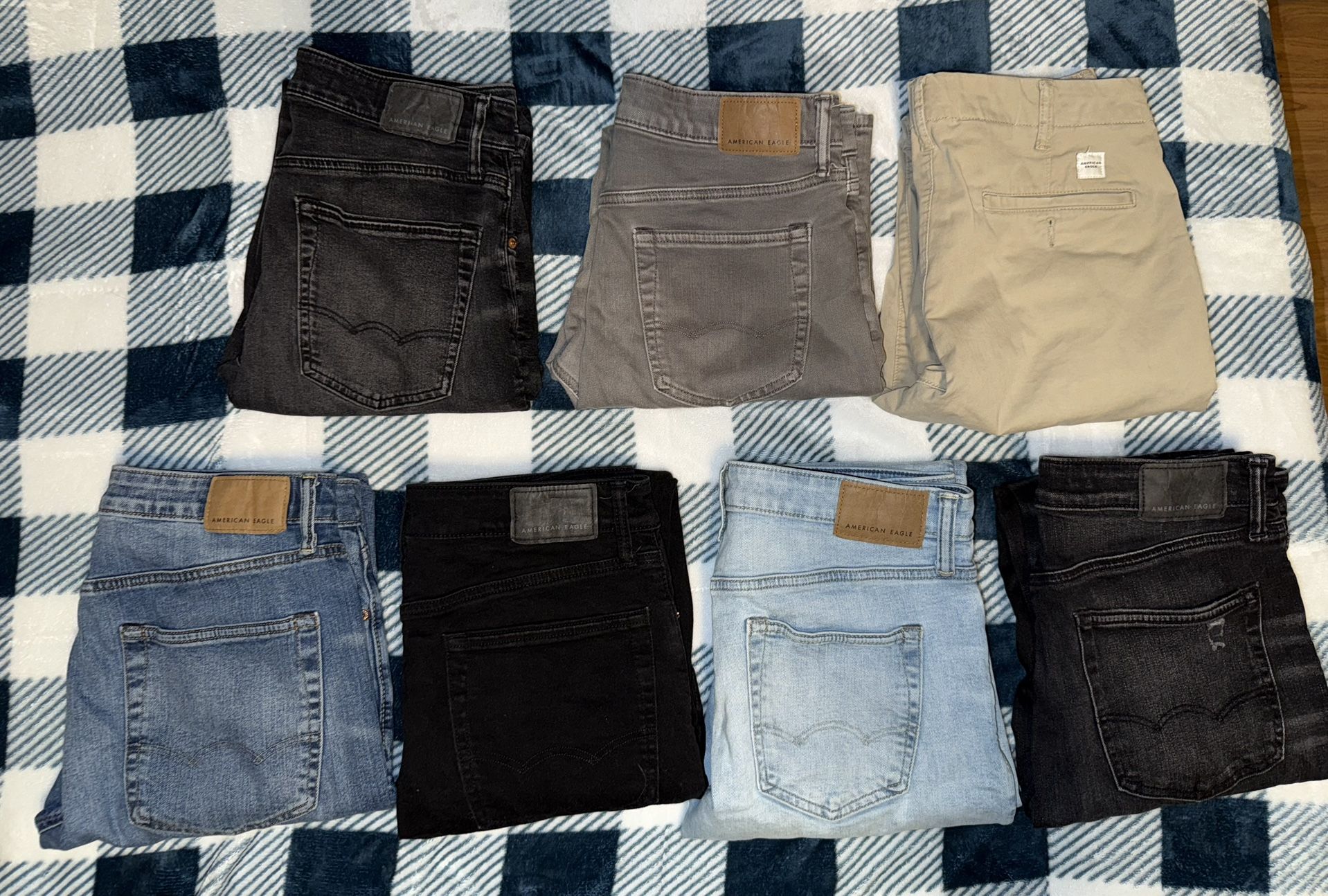 American Eagle Jeans Athletic Fit Bundle