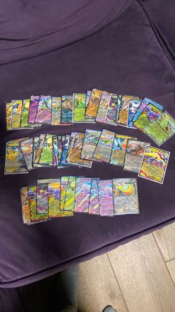 50 EX lot lots of different cards pokemon playable and collector ultra double rare holos